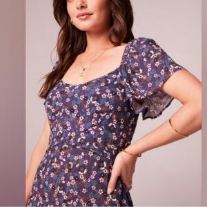 NWT band of the free purple dress